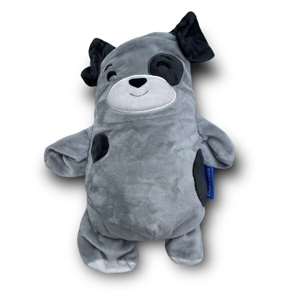 Cubcoats “Pimm the Pup” 2 for 1 Zip up Hoodie & Plushie, Gray/Charcoal Size 2T - Picture 2 of 16